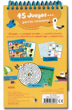 Auzou 45 juegos ¡para las Vacaciones! Clearance