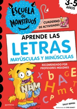 Montena Aprende las letras en la Escuela de Monstruos