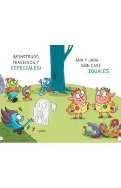 Montena Aprender a leer en la Escuela de Monstruos 3 - Las iguales son especiales New