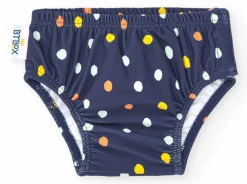 BTBOX Bañador pañal · Lunares Navy Clearance