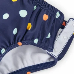 BTBOX Bañador pañal · Lunares Navy Clearance