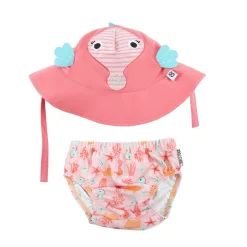 Zoocchini Bañador y gorro Caballito de Mar Best