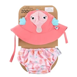 Zoocchini Bañador y gorro Caballito de Mar Best