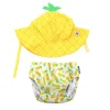 Zoocchini Bañador y gorro Piña