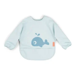 Done by Deer Babero con Mangas Wally Blue · Clearance