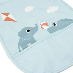 Done by Deer Babero con velcro Playground Blue · Sale