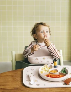 Little Dutch Babero Silicona Mio Arcoiris New