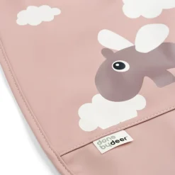 Done by Deer Babero Velcro Happy Clouds Powder · New