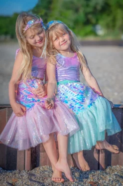 Great Pretenders Bling Bling Falda y diadema Sirena Pink · (4-6 años) New