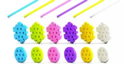 Meli Bloques · Basic Constructor Set 60pcs Pastel New