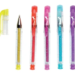 Moses Bolígrafos gel con purpurina de Unicornio · Outlet