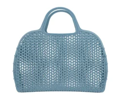 Tutete Bolso Plástico Retro Vintage · Blue