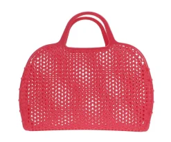 Tutete Bolso Plástico Retro Vintage · Coral Hot