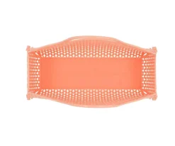 Tutete Bolso Plástico Retro Vintage · Blush Apricot Sale