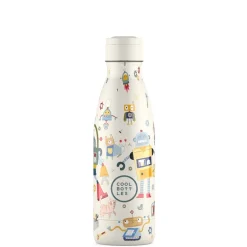 Cool Bottles Botella Acero Messy Robots 350ml · Outlet