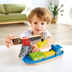 Hape Buque de Carga y Grúa · Hot