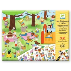 Djeco Calcomanía Estamos de Fiesta · Clearance