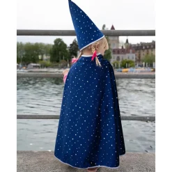 Great Pretenders Capa Mago Azul · 4-6 años Clearance