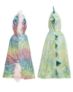 Great Pretenders Capa Reversible Dragon y Unicornio · 5-6 años Hot