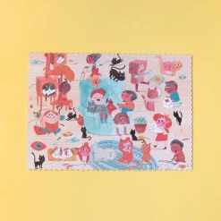 Londji Cats & Dogs puzzle reversible · New