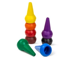 Tiger Tribe Ceras infantiles apilables Retro Rainbow · Discount