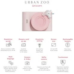 The Zoofamily Cámara Fotográfica Urban Zoo Unicorn ·