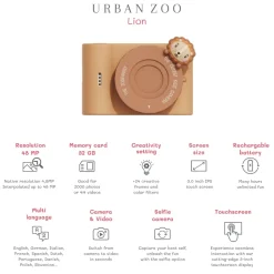 The Zoofamily Cámara Fotográfica Urban Zoo Lion · Clearance