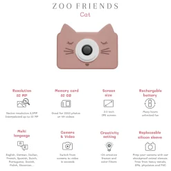 The Zoofamily Cámara Fotográfica Zoo Friends Cat · Outlet