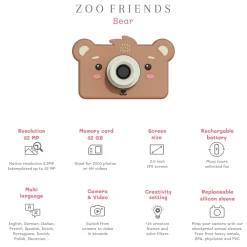 The Zoofamily Cámara Fotográfica Zoo Friends Bear · Best