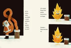 Nubeocho ¿Cómo baja Papá Noel por la chimenea?
