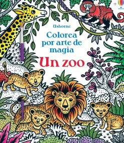 Usborne Colorea por arte de magia · Un Zoo Clearance