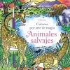 Usborne Colorea por arte de magia · Animales Salvajes