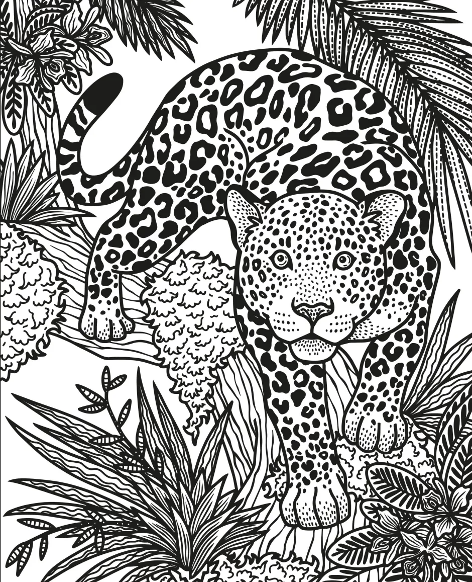 Usborne Colorea por arte de magia · Animales Salvajes