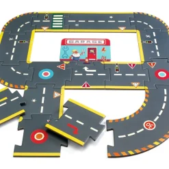 Djeco Crazy Motors Circuit de ville Puzzle gigante · Clearance
