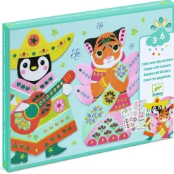 Djeco Crear con pegatinas Brillantes · Online