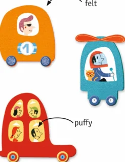 Djeco Crear con pegatinas Me gustan los coches Online