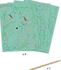 Djeco Cuadros para rascar Encuentros · Outlet