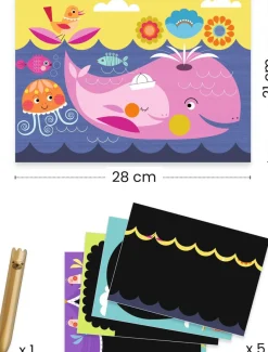 Djeco Cuadros para rascar Es divertido Descubrir · Best