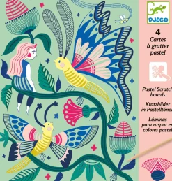 Djeco Cuadros para rascar Jardín Imaginario · Clearance