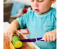 KiddiKutter Cuchillo Autonomía · Violeta Hot