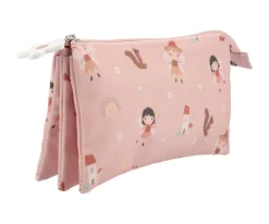 Tutete Estuche escolar 3 compartimentos Wild Fairies Hot