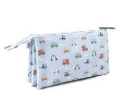 Tutete Estuche escolar 3 compartimentos City Cars New