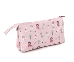 Tutete Estuche escolar 3 compartimentos Little Red New