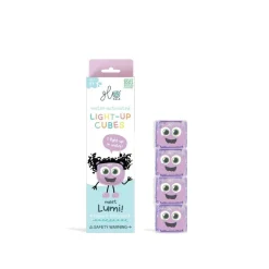 Glo Pals GloPals Cubos luz para el baño BLAIR Lila Clearance