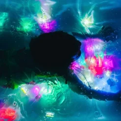 Glo Pals GloPals Cubos luz para el baño BLAIR Lila Clearance