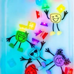 Glo Pals GloPals Set Personaje + 2 Cubos luz ALEX Amarillo