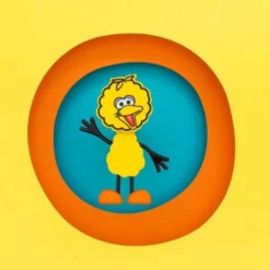 Glo Pals GloPals Set Personaje Big Bird Amarillo + 2 Cubos luz Outlet