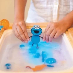Glo Pals GloPals Set Personaje Cookie Monster Azul + 2 Cubos luz Sale