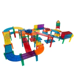 Braintoys Imanix Pista de Carreras 105 piezas ·