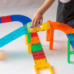 Braintoys Imanix Pista de Carreras 105 piezas ·